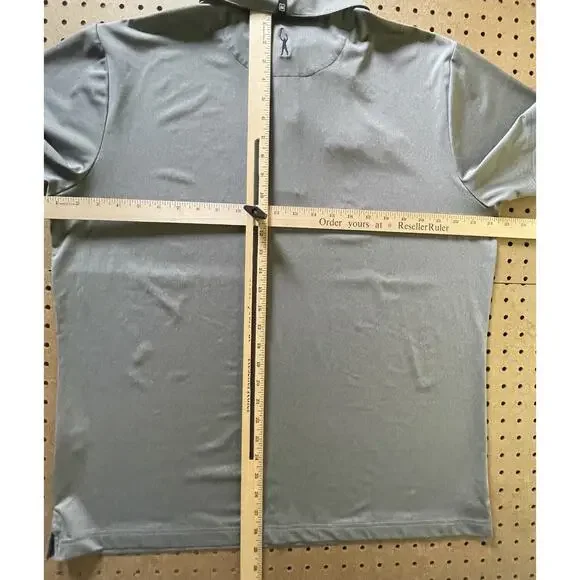 NWT Mizzen & Main Phil Mickelson Callaway Tour Golf Polo Shirt Gray XL Men